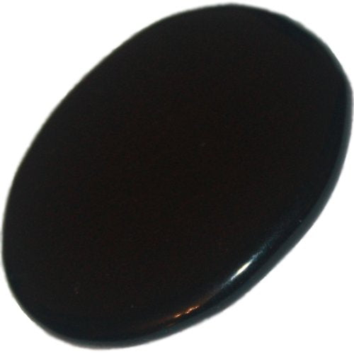 CrystalAge Obsidian Palm Stone