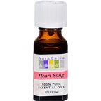 AURA CACIA Bath Massage Oil Heartsong, 0.5 FZ
