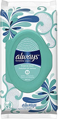 Always Feminine Wipes, Fresh & Clean, 32 Wipes (Pack of 2)