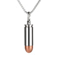 NHDT SW901 Titanium Pill holder keychain, Brass and Titanium Lightweight Waterproof Pill Container,Mini EDC Pill Case for Outdoo