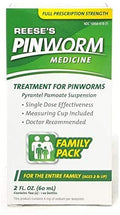 REESE'S PINWORM Medicine 2 oz PYRANTEL PAMOATE Suspension