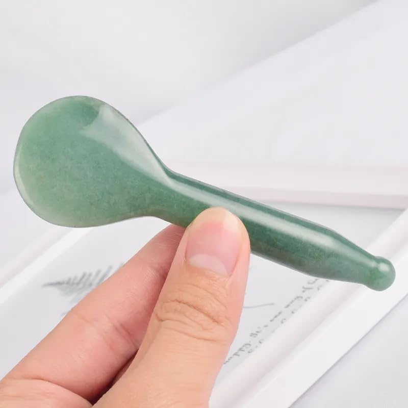 Gua Sha Acupressure Beauty Pen, Facial Reflexology Tool, Trigger Point Massager for Soft Tissue, Pressure Point Acupuncture Mass