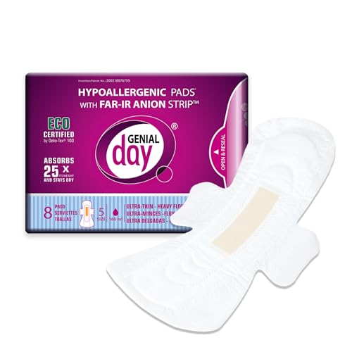 Genial Day Heavy Pads 8 Ct