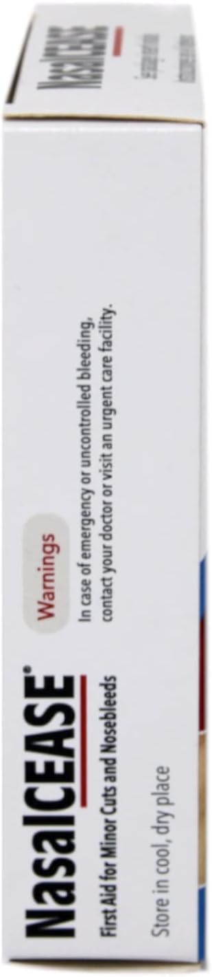 Nasalcease FirstAid Nosebleeds, 0.75 Ounces Box (Pack of 2)