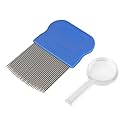 Ezy Dose Kids Lice and Eggs Comb | Hair Care for Baby, Toddler, Adult | Stainless Steel Pin Teeth