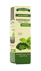 Nature s Truth Aromatherapy Pure Essential Oil, Peppermint, 0.51 Fl oz (5 Pack)