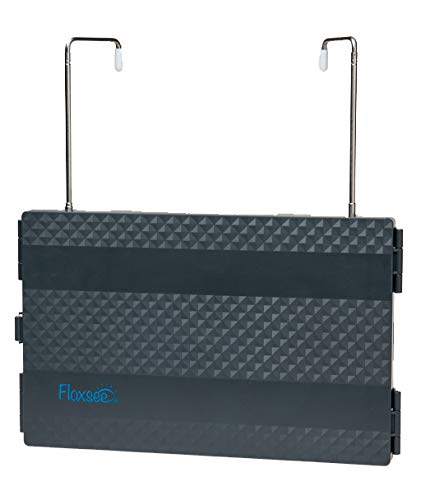 Floxsee Portable Adjustable Tri-Fold Mirror for Home or Travel  (Charcoal)