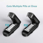 DEPAD Pill Cutter Splitter for Cutting Multiple Pills, Adjustable Pill Cutter Splitter for Small and Tiny Pills, Pill Cutter for
