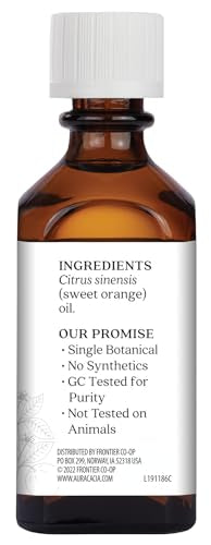 Aura Cacia Essential Oil, Cheering Sweet Orange, 2 fl. oz.