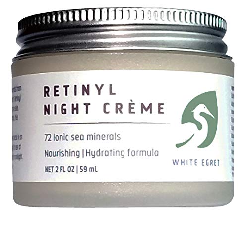 White Egret Night Crme, Hydrating Retinol, 2 Fluid Ounce