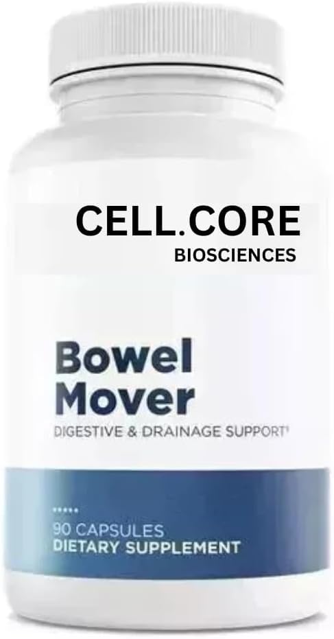 Cell_Core-Biosciences Bowel Mover - Digestive & Drainage Support, 90 Capsules - (Pack of One)