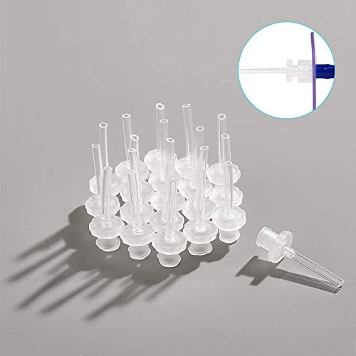 30 Pack Ear Wash Disposable Tips Ear Washer Replacement Tubes - Compatible with Doctor Easy Elephant and Rhino Ear Washers/Ear W
