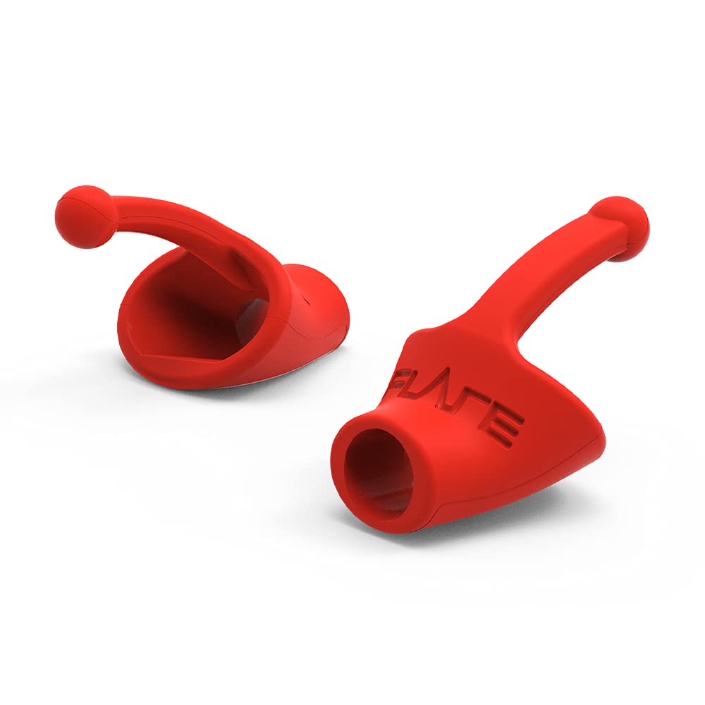 Flare Calmer Kids - Ear Plugs Alternative - Reduce Annoying Noises Without Blocking Sound - Soft Reusable Silicone - Red