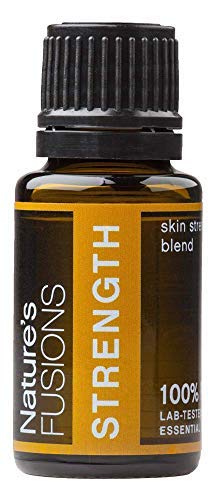 Natures Fusions Strength, 100% Pure and Natural Essential Oil Blend for Aromatherapy and Topical Use, .5 Fl Oz (Pack of 1) (15