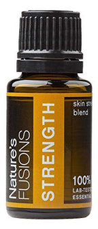 Natures Fusions Strength, 100% Pure and Natural Essential Oil Blend for Aromatherapy and Topical Use, .5 Fl Oz (Pack of 1) (15
