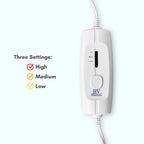 Heating Pad with Three Heat Settings W/No Auto Shut Off/12 X 24