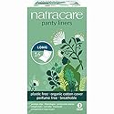 Natracare Natural Organic Panty Liners, Long, Made with Certified Organic Cotton, Ecologically Certified Cellulose Pulp and Plan