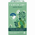 Natracare Natural Organic Panty Liners, Long, Made with Certified Organic Cotton, Ecologically Certified Cellulose Pulp and Plan