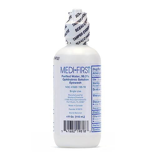 Medi Rincer Medi-First 19818 Eyewash, Eye Rinse and Protection, First Aid Supplies ...