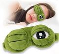 Feora Sleeping Eye Mask For Sleeping For Women Sleep Mask For Women Blind Fold Eye Cover For Sleep Soft Plush Frog Eye Mask For 