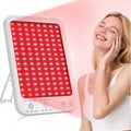 Portable Red Light Therapy Panel: Redlight Device 660nm & 850nm Combo Near Infrared LED Lamp for Face Body with Timer for Home &
