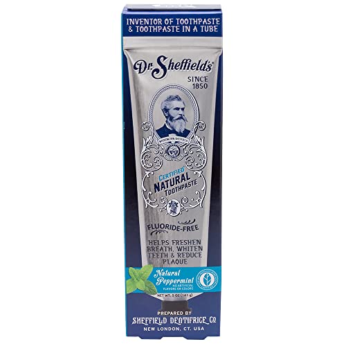 Dr Sheffields, Toothpaste Natural Peppermint, 5 Ounce