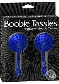 Pipedream Products Nipple Tassels, Royal Blue