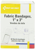 FABRIC BANDAGE 1X3BX50 by FIRST AID ONLY MfrPartNo G-121
