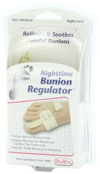 PediFix Nighttime Bunion Regulator, Right Foot, Medium