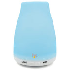 HealthSmart Essential Oil Diffuser, Cool Mist Humidifier and Aromatherapy Diffuser with 150ML Tank Ideal for Small Rooms, Adjust