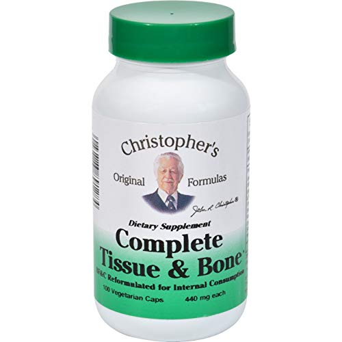 Dr. Christopher s Complete Tissue and Bone - 440 mg - 100 Vegetarian Capsules
