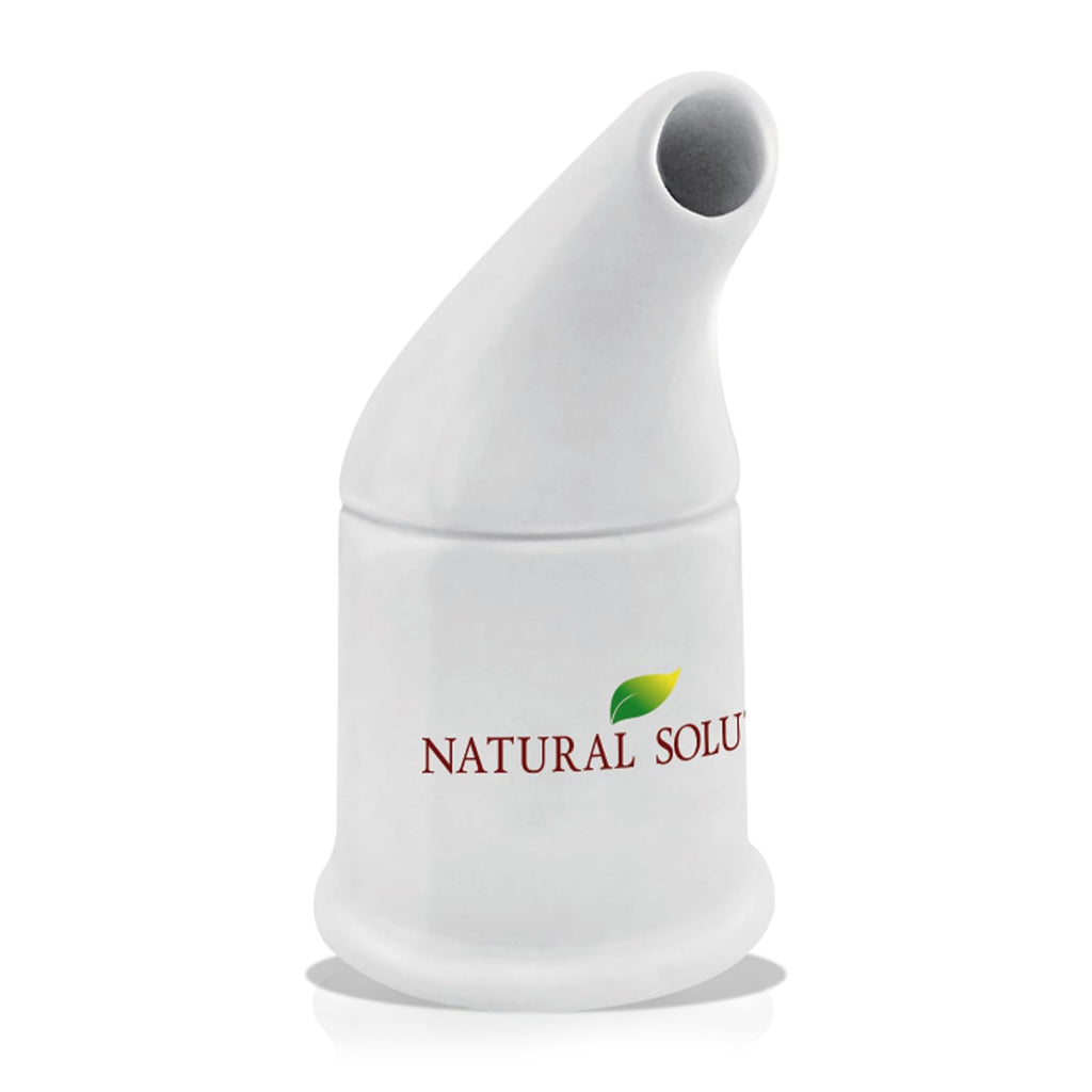 Natural Solution Ceramic Pink, Cleans The Respiratory System Great for Allergy, Asthma Relief, and Other Respiratory Conditions 