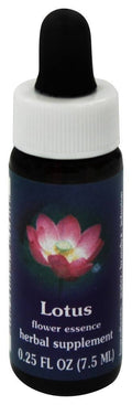 Flower Essence Services Supplement Dropper, Lotus, 0.25 Ounce