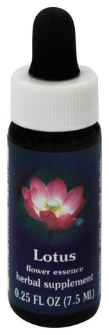 Flower Essence Services Supplement Dropper, Lotus, 0.25 Ounce