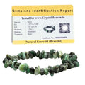 Certified Emerald Bracelet For Women Men With Healing Crystal And Reiki Stone  Beautiful Gemstone Beaded Bracelet For Balance,