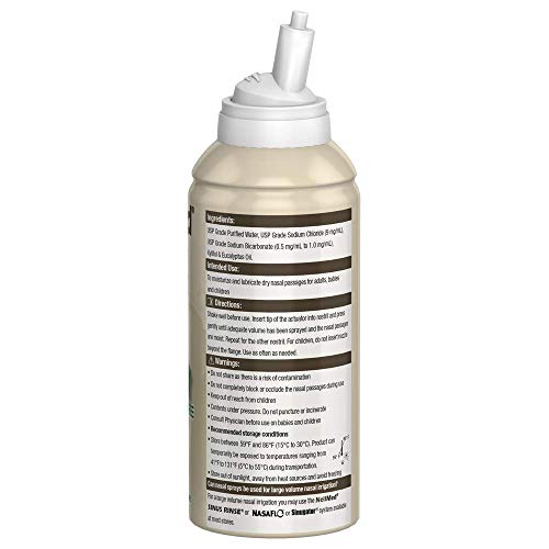 NeilMed Nasamist Saline Spray with Xylitol, 4.4 Ounce (Pack of 1)