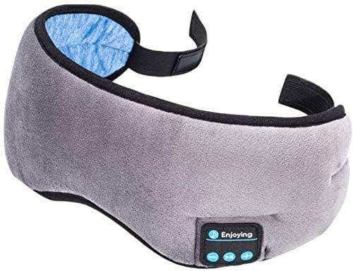 Lexso Travel Sleeping Headphone, Bluetooth Sleeping Eye Mask Headphones, Music Travel Sleeping Headset Music Sleep Eye Mask Trav