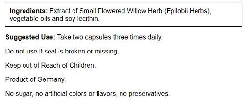 Pronatura Small Flowered Willow Herb - 60 Softgel Capsules