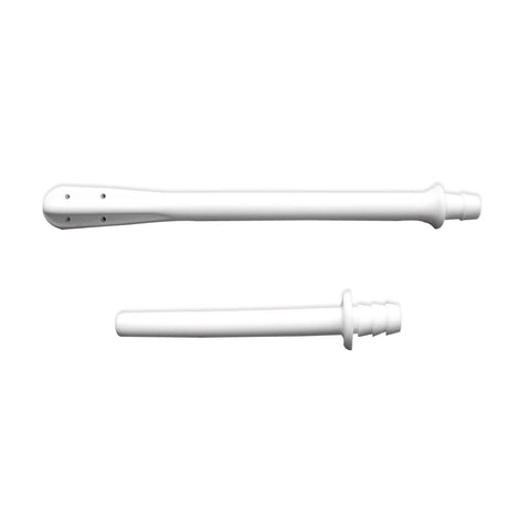 HealthAndYoga Enema Nozzles - Flared (6 inches) & Straight-in (3.2 inches) - Replaceable Enema Supplies for Vaginal & Anal Douch