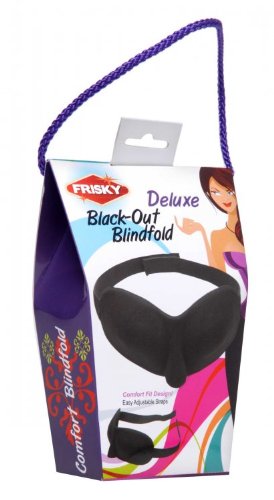 Frisky AD310 Deluxe Black Out Blindfold Sleep Mask