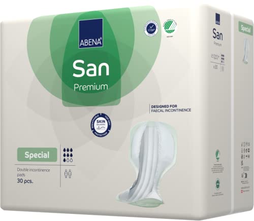 Abena San SPECIAL - Specifically Designed For Fecal Incontinence, 120 Count