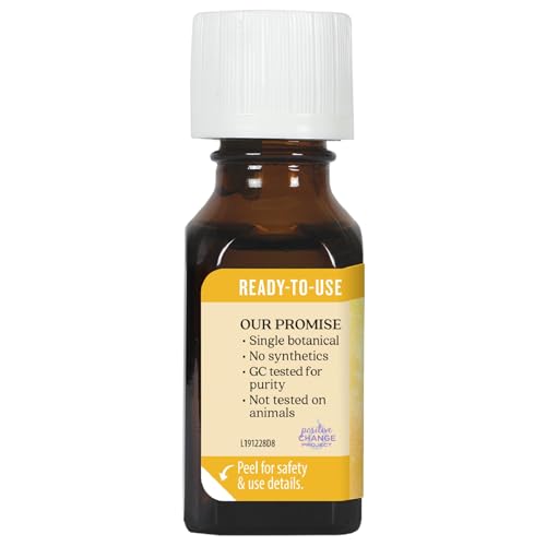 Aura Cacia Jasmine Absolute in Jojoba Oil | GC/MS Tested for Purity | 15ml (0.5 fl. oz.)