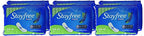 Stayfree Stayfree Maxi Pads, Super, Wingless, 24 Count, Pack of 6, 24 Count (Pack of 6), 24 Count