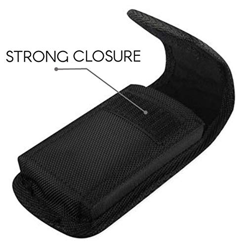 AGOZ Rugged Insulin Pump Belt Case, CGM Glucose Monitor Meter Device, Inhaler Case,Belt Clip Pouch with Belt Loops,Insulin Pump