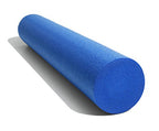 Inditradition High-Density Round Form Roller | for Massage, Stretching, Fitness, Yoga and Pilates (Blue) - 24 Inches (60 CM)
