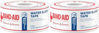 Band-Aid Heavy Duty Waterproof Tape 1 Inch x 10 Yards, Pack of 2