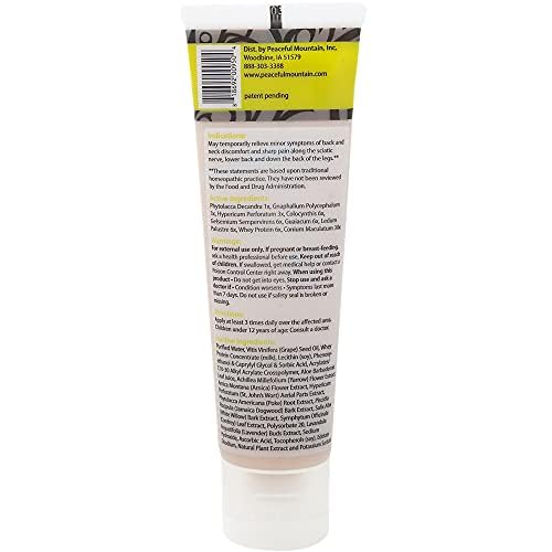 Peaceful Mountain Back, Neck and Sciatic Rescue - for back and leg discomfort - 2oz