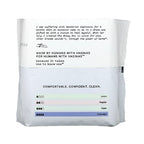 The Honey Pot Company - Non-Herbal Overnight Pads with Wings - Organic Pads for Women - Cotton Cover, and Ultra-Absorbent Pulp C