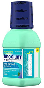 Imodium A-D Liquid Anti-Diarrheal Medicine Mint 8 fl. oz - 2pk
