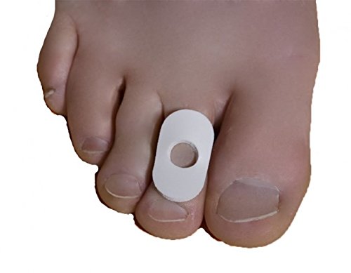 Hammertoe Corn Pads, 100/Pack 1/8 '' Adhesive Backed Felt Cushions from Atlas Biomechanics